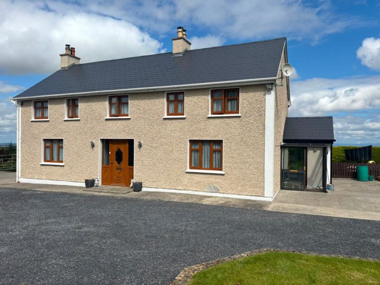 After: Slate roof re-coat by Brian Kelly Services