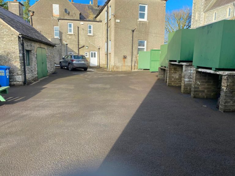 After: Tarmac moss removal by Brian Kelly Services
